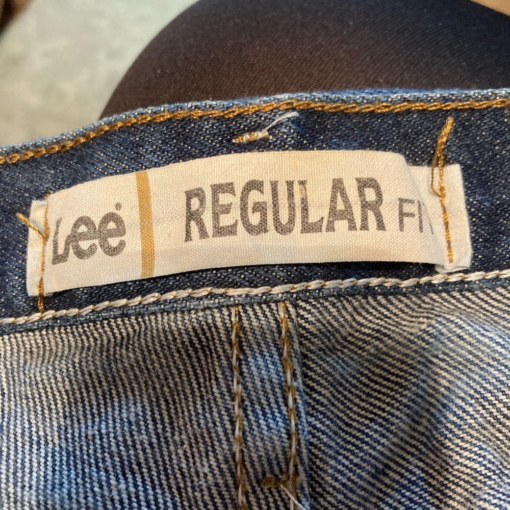 Size 30/30 men’s  Lee Regular fit Jeans Like New - Picture 3 of 5